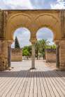 Cordoba, Andalusia, Spain. Ruins at Medina Azahara, a Moorish fortified palace outside of Cordoba. Art Print